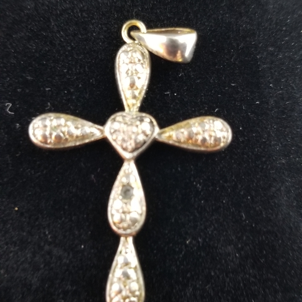 Vintage Silver Cross - Picture 2 of 3